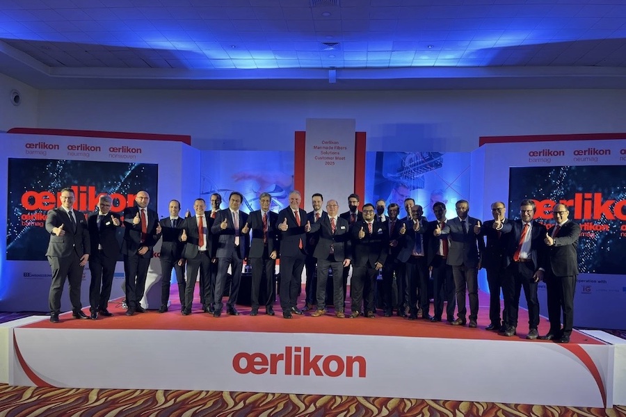 Experts from Oerlikon Barmag, Oerlikon Neumag and Oerlikon Nonwoven, as well as from BB Engineering, Luwa, IGH/IGA and Thema presented the latest technology developments in the field of manmade fibers production to over 300 participants © 2025 Oerlikon Experts from Oerlikon Barmag, Oerlikon Neumag and Oerlikon Nonwoven, as well as from BB Engineering, Luwa, IGH/IGA and Thema presented the latest technology developments in the field of manmade fibers production to over 300 participants © 2025 Oerlikon
