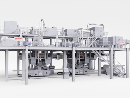 Oerlikon Nonwoven meltblown technology is recognized in the market as the technically most efficient method for producing high-efficiency filter media from synthetic fibers (c) 2020 Oerlikon Oerlikon Nonwoven meltblown technology is recognized in the market as the technically most efficient method for producing high-efficiency filter media from synthetic fibers (c) 2020 Oerlikon