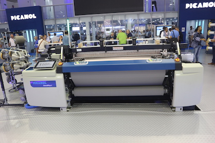 Picanol weaving machine presentation at ITMA 2019 (c) 2021 TexData International Picanol weaving machine presentation at ITMA 2019 (c) 2021 TexData International