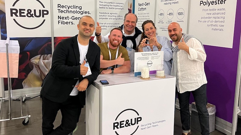 RE&UP team at Textile Exchange © 2024 RE&UP RE&UP team at Textile Exchange © 2024 RE&UP