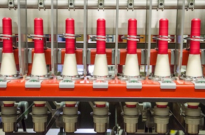 The individual spindle monitoring system ISM detects the affected spinning position (c) 2023 Rieter The individual spindle monitoring system ISM detects the affected spinning position (c) 2023 Rieter