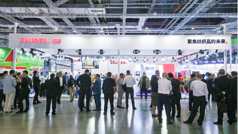 Saurer booth at ITMA ASIA 2024 © 2024 Saurer Saurer booth at ITMA ASIA 2024 © 2024 Saurer
