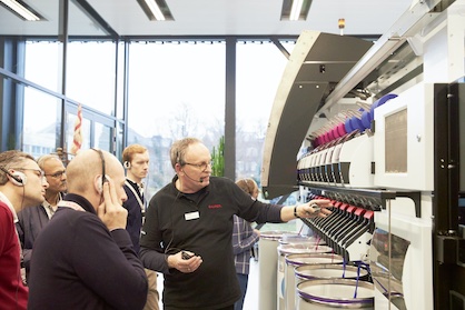 Autoairo with customers at OpenHouse © 2024 Saurer Autoairo with customers at OpenHouse © 2024 Saurer