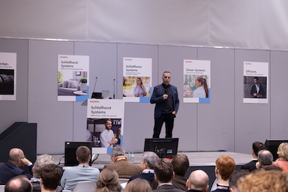 CEO Dr Uwe Ronde at OpenHouse © 2024 Saurer CEO Dr Uwe Ronde at OpenHouse © 2024 Saurer
