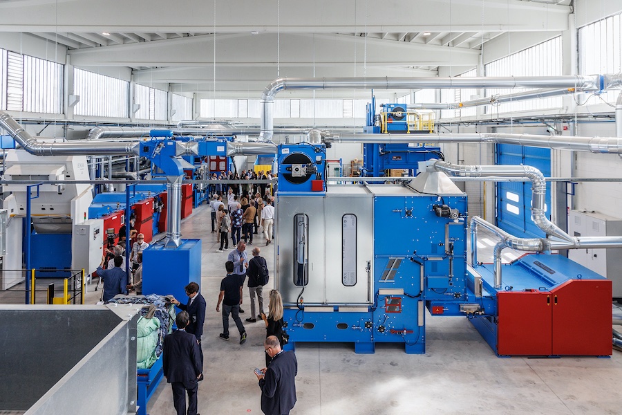 IGERS Textile Sorting Plant by STADLER – Opening Tour in San Pietro Mosezzo, Italy © 2026 STADLER