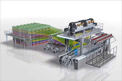 The ALPHA 500 UNIVERSAL of the Stäubli Schönherr Carpet Systems range of weaving machines for rugs and wall-to-wall carpets offers highest flexibility and reliability (c) 2019 Stäubli The ALPHA 500 UNIVERSAL of the Stäubli Schönherr Carpet Systems range of weaving machines for rugs and wall-to-wall carpets offers highest flexibility and reliability (c) 2019 Stäubli