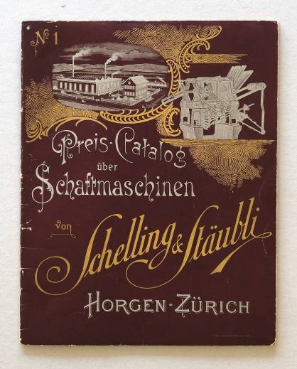 Pic: A Stäubli historic brochure cover Pic: A Stäubli historic brochure cover