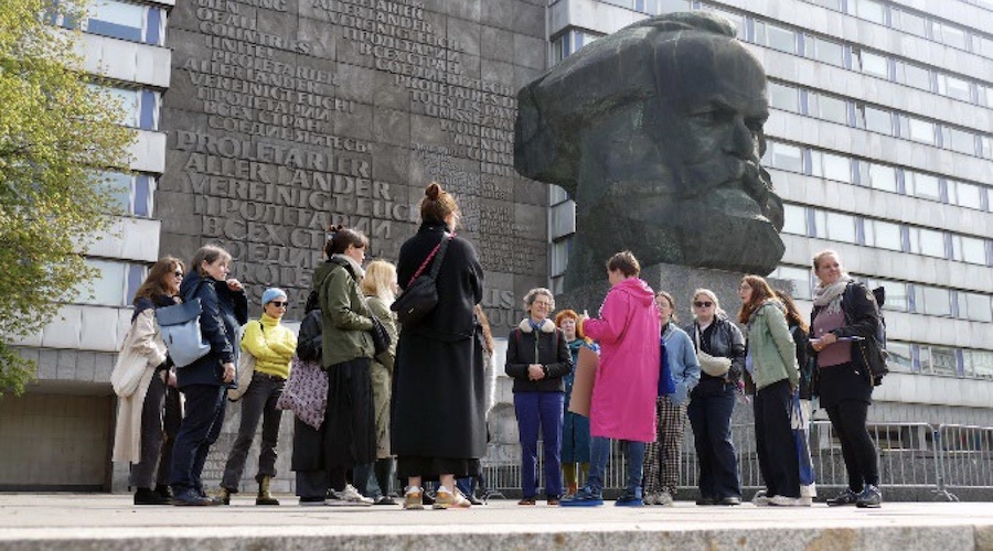 19 visitors from Europe explored Chemnitz and its textile region © 2025 Photos: STFI 19 visitors from Europe explored Chemnitz and its textile region © 2025 Photos: STFI