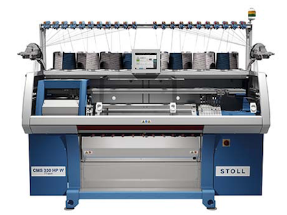 Still flat knitting machine CMS330HP W (c) 2018 STOLL Still flat knitting machine CMS330HP W (c) 2018 STOLL