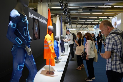 Performance textiles in fashion (c) 2024 Messe Frankfurt / Jean-Luc Valentin