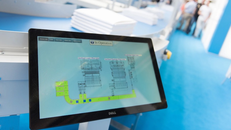 In the case of textile-hire services, similar items of contract textiles, such as bed linen and towels, usually go into a pool from which the goods are taken for delivery to customers © 2024 Messe Frankfurt In the case of textile-hire services, similar items of contract textiles, such as bed linen and towels, usually go into a pool from which the goods are taken for delivery to customers © 2024 Messe Frankfurt