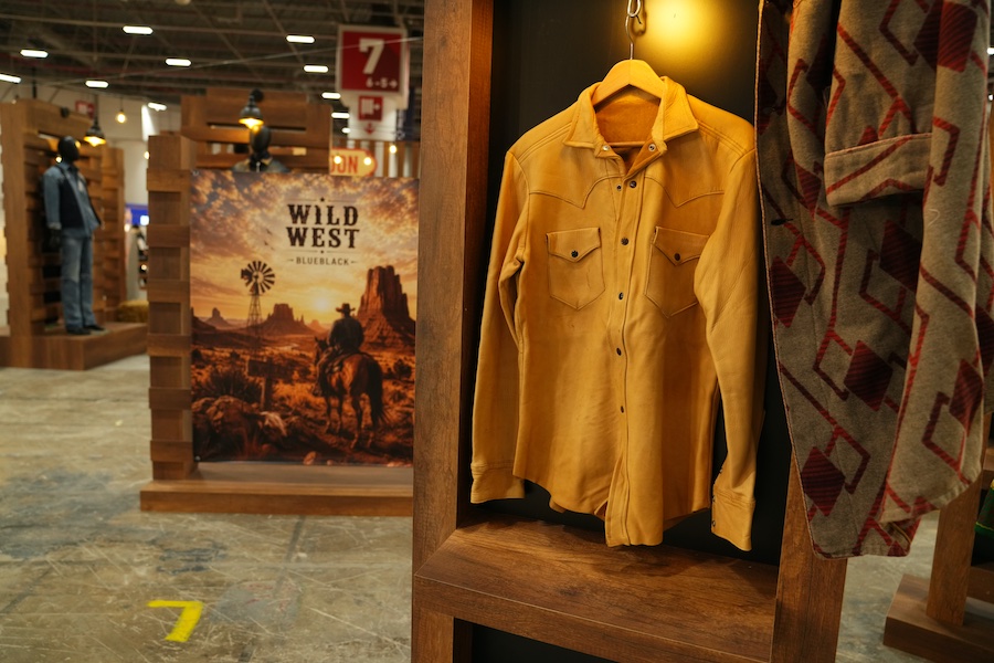 Texhibition’s Blue Black area showcased Türkiye’s established denim expertise in a distinctive Western setting, combining new denim collections, fabrics, washes and finishes with seminars, trend information and dedicated B2B meetings. © 2026 Texhibition Istanbul