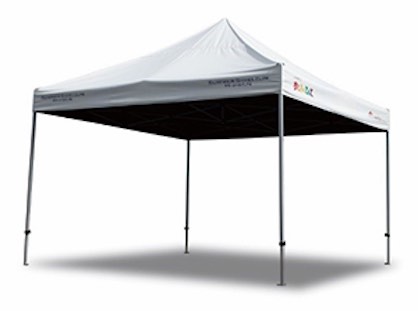 Kantantent canopy shelters incorporating SUMMER SHIELD™ (c) 2019 TORAY