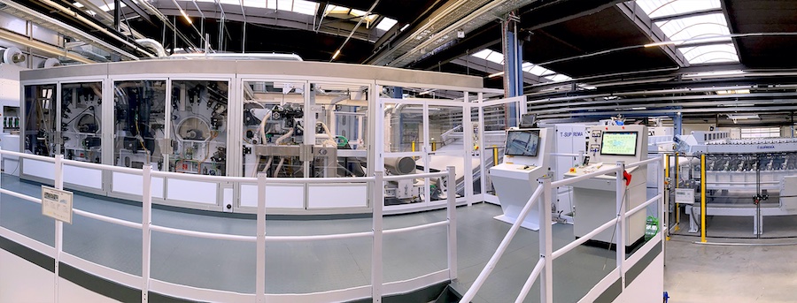 NCT-X in the T-SUPREMA needle-punching line at the Technical Center in Egelsbach © 2025 Trützschler NCT-X in the T-SUPREMA needle-punching line at the Technical Center in Egelsbach © 2025 Trützschler