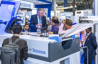 The TD10 on ITMA 2019 (c) Trützschler The TD10 on ITMA 2019 (c) Trützschler