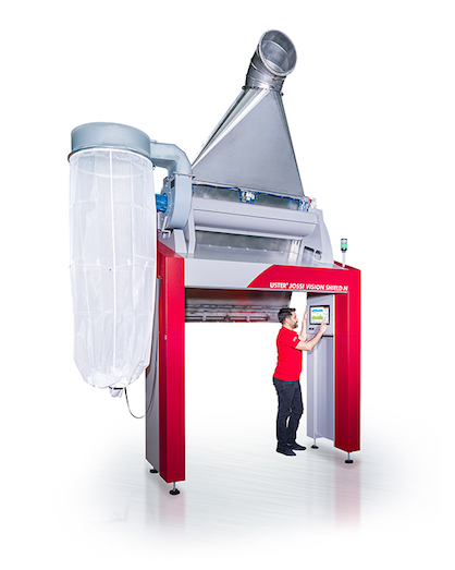 USTER® JOSSI VISION SHIELD N – contamination sorter for the nonwovens industry (c) 2020 USTER
