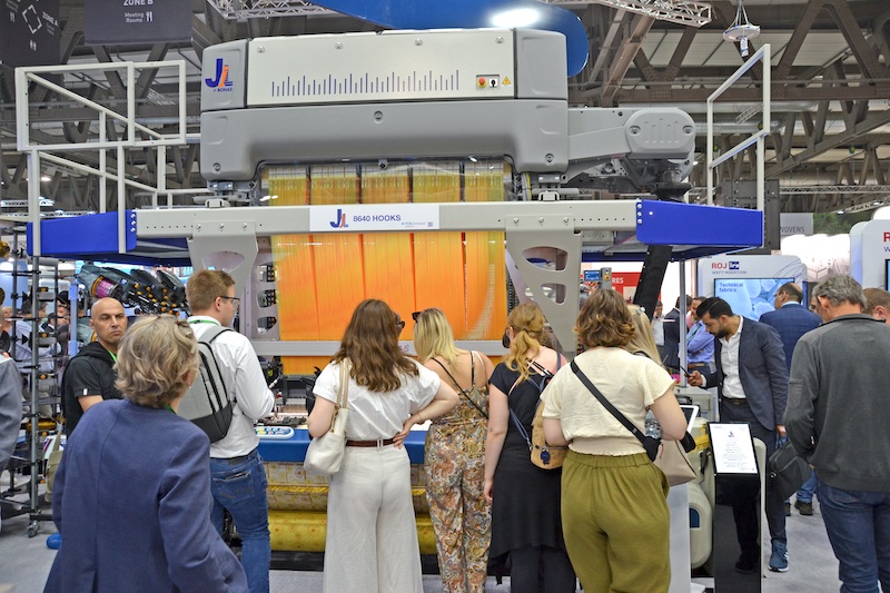 BONAS Jacquard technology at ITMA 2023 © 2024 TexData International BONAS Jacquard technology at ITMA 2023 © 2024 TexData International