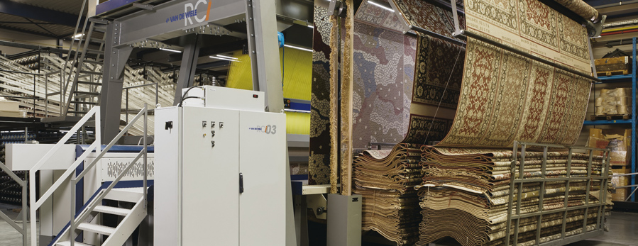 Texdata International - Van de Wiele carpet & velvet weaving machines in  the Far East