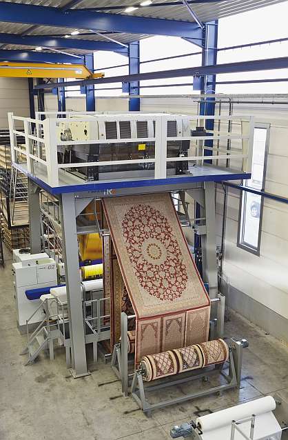 Texdata International - Van de Wiele carpet & velvet weaving machines in  the Far East