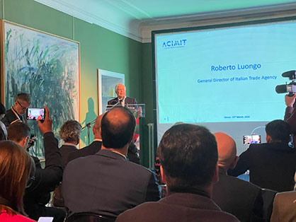 Roberto Luongo General Director of ITA © TexData International Roberto Luongo General Director of ITA © TexData International