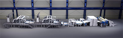 ANDRITZ neXline spunlace eXcelle line © ANDRITZ