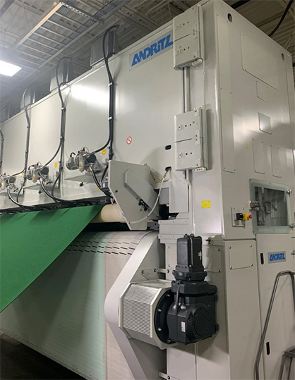 ANDRITZ SDV velour loom in operation at Foss Floors, Rome (USA) © ANDRITZ ANDRITZ SDV velour loom in operation at Foss Floors, Rome (USA) © ANDRITZ