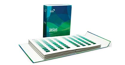 Pic: Color Atlas by Archroma®, a library of 4,320 color swatches, in six volumes. (Photo: Archroma) Pic: Color Atlas by Archroma®, a library of 4,320 color swatches, in six volumes. (Photo: Archroma)