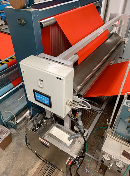 Baldwin`s sustainable TexCoat G4 system provides tetile finisher with high-quality, cots-effective finishing. © 2022 Baldwin Baldwin`s sustainable TexCoat G4 system provides tetile finisher with high-quality, cots-effective finishing. © 2022 Baldwin