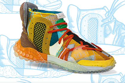 The perfect combination between technology and craftsmanship – the winner shoe from the Footwear Design Contest 2022 from BASF and Politecnico Calzaturiero, Italy © 2022 BASF