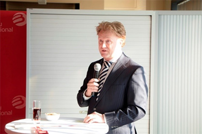 Pic: Erwin De Deyn, Chief Legal Officer and Vice President at Beaulieu International Group, accepting the Award on behalf of Beaulieu Yarns. (Photo: © Beaulieu International Group) Pic: Erwin De Deyn, Chief Legal Officer and Vice President at Beaulieu International Group, accepting the Award on behalf of Beaulieu Yarns. (Photo: © Beaulieu International Group)