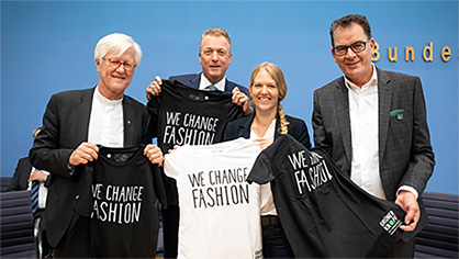 Presentation of the publicy endorsed textile label Presentation of the publicy endorsed textile label