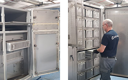 left: ECO-HEAT air/air, right: ECO-HEAT air/water © 2023 Brückner left: ECO-HEAT air/air, right: ECO-HEAT air/water © 2023 Brückner