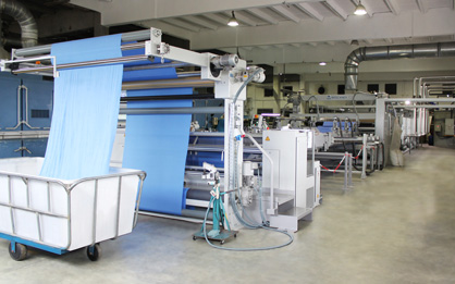 Pic 2: New BRÜCKNER line for knitted fabric at CDL KNITS, Mauritius Pic 2: New BRÜCKNER line for knitted fabric at CDL KNITS, Mauritius