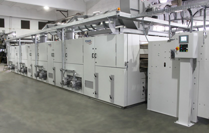 Pic 4: 4-zone relaxation dryer in the new line for knitted fabric of CDL KNITS Pic 4: 4-zone relaxation dryer in the new line for knitted fabric of CDL KNITS