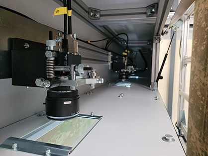 The Shelton WebSpector machine vision system offers a sophisticated platform for automated defect detection of over 97%. © Shelton Vision The Shelton WebSpector machine vision system offers a sophisticated platform for automated defect detection of over 97%. © Shelton Vision
