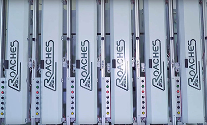 Roaches international will introduce its IR Bonder – a single end bond applicator and infrared (IR) curing chamber with extremely low electrical consumption. © 2023 BTMA Roaches international will introduce its IR Bonder – a single end bond applicator and infrared (IR) curing chamber with extremely low electrical consumption. © 2023 BTMA