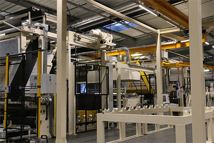 The new graining line (c) 2019 CHOMARAT The new graining line (c) 2019 CHOMARAT
