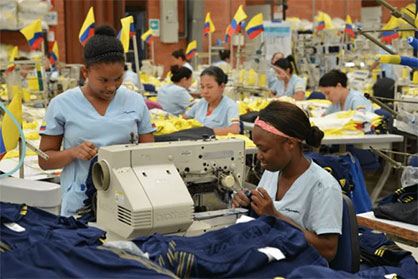 Stitching department in Supertex factory © 2021 Coats Digital