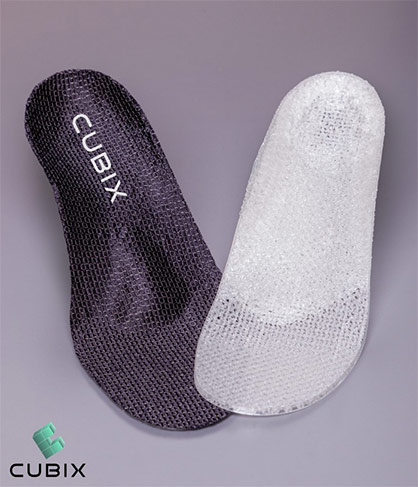 Covestro and orthopedic service provider GeBioM are now also supporting orthopedic shoemakers in the production of customized insoles using 3D printing. Covestro's thermoplastic polyurethane Addigy® FPU 79A is used in the process. © GeBioM Covestro and orthopedic service provider GeBioM are now also supporting orthopedic shoemakers in the production of customized insoles using 3D printing. Covestro's thermoplastic polyurethane Addigy® FPU 79A is used in the process. © GeBioM
