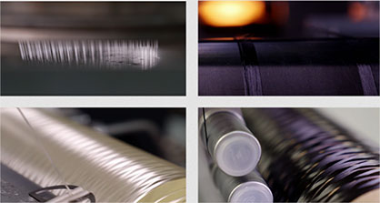 Cellulose- and Carbonfibres from Wood. Photo: DITF Cellulose- and Carbonfibres from Wood. Photo: DITF
