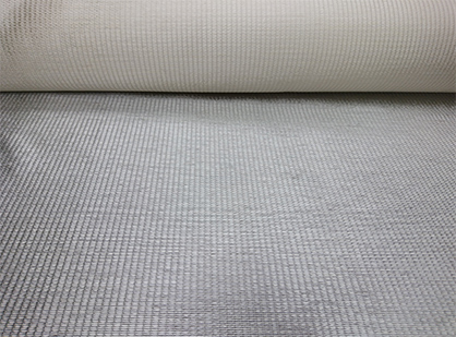 Hybrid textile produced from a hybrid yarn. Photo: DITF