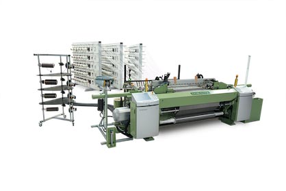 Roving weaving machine (c) 2019 DORNIER Roving weaving machine (c) 2019 DORNIER