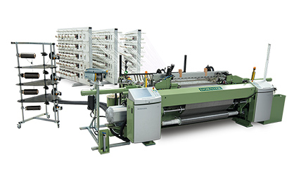Carbon, glass, aramide and basalt: P1 roving weaving machines from DORNIER have woven semi-finished fibers for composites from high-performance bers for over 40 years (c) 2018 Lindauer DORNIER Carbon, glass, aramide and basalt: P1 roving weaving machines from DORNIER have woven semi-finished fibers for composites from high-performance bers for over 40 years (c) 2018 Lindauer DORNIER