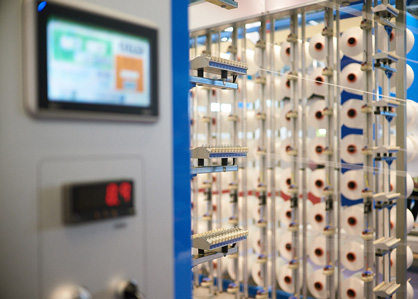 Eltex has launched the Eltex EyETM system for the continuous monitoring of yarn tension on warp beams. Eltex has launched the Eltex EyETM system for the continuous monitoring of yarn tension on warp beams.