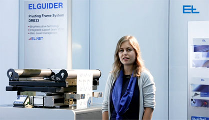 One of the videos provided on the Erhardt+Leimer exhibitor page at virtual.drupa 2021 © 2021 Erhardt+Leimer