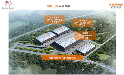 Rendering image of Kerry-Esquel Logistics Center © 2023 Esquel Rendering image of Kerry-Esquel Logistics Center © 2023 Esquel