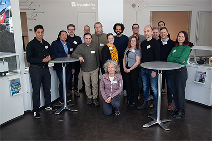 © Fraunhofer IZM
The Newlife consortium gathered at Fraunhofer IZM in Berlin in spring. © Fraunhofer IZM
The Newlife consortium gathered at Fraunhofer IZM in Berlin in spring.