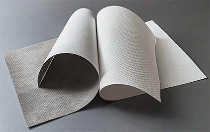 The Evolon® Ultra Smooth materials have a point-sealed patterned white surface which is very different from the standard Evolon® packaging textiles and which makes them easily identifiable. © 2023 Freudenberg The Evolon® Ultra Smooth materials have a point-sealed patterned white surface which is very different from the standard Evolon® packaging textiles and which makes them easily identifiable. © 2023 Freudenberg