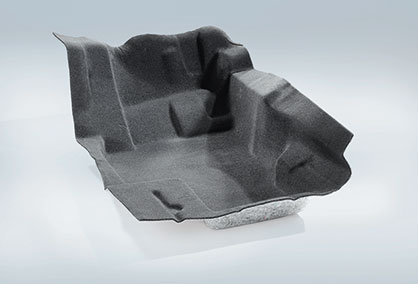 Molded carpet for automotive (c) 2019 Freudenberg