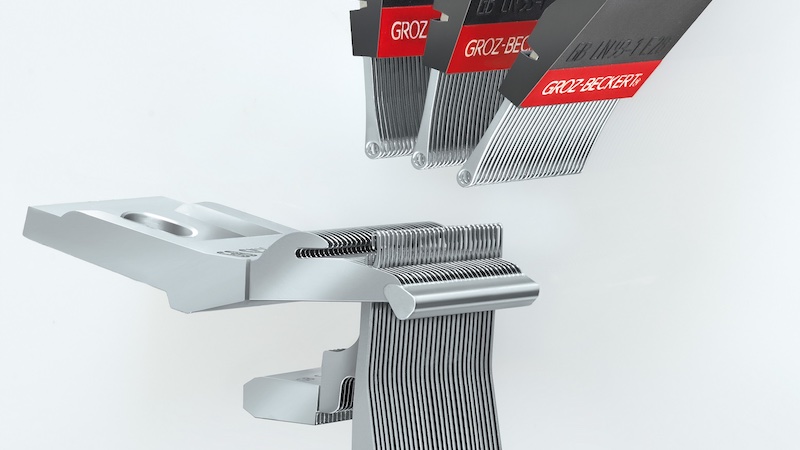 Warp knitting module by Groz-Beckert © 2024 Groz-Beckert Warp knitting module by Groz-Beckert © 2024 Groz-Beckert